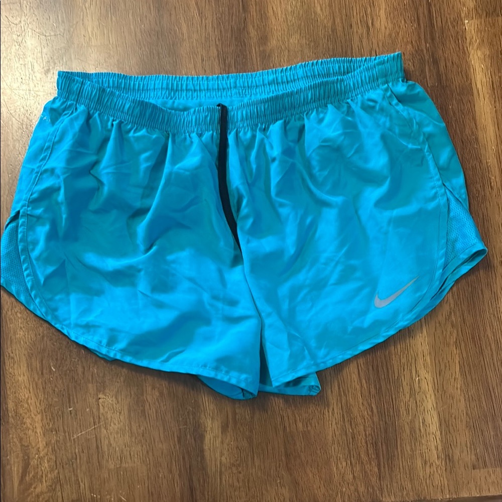 Nike Women's Vibrant Blue Athletic Shorts